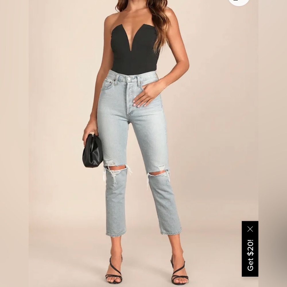 Lulu's Classic Black Bodysuit